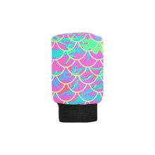 Load image into Gallery viewer, Pink Mermaid Scale Car Shift Knob Cover & Hand Brake Cover - Island Mermaid Tribe