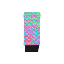 Load image into Gallery viewer, Pink Mermaid Scale Car Shift Knob Cover & Hand Brake Cover - Island Mermaid Tribe