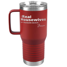 Load image into Gallery viewer, Personalized Name and Location Housewives Tumbler with Handle
