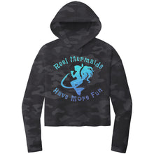 Load image into Gallery viewer, Reel Mermaids Have More Fun Cropped Hoodie