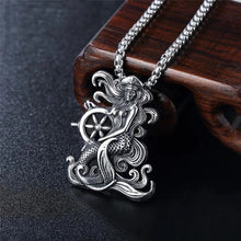 Load image into Gallery viewer, Mermaid Captain Pendant