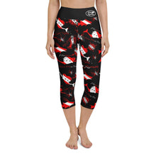Load image into Gallery viewer, Dive Mermaid Yoga Capri Leggings - Island Mermaid Tribe