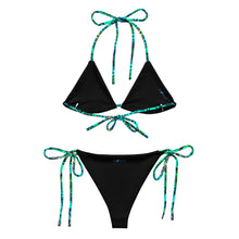 Load image into Gallery viewer, Mermaid Blues recycled string bikini