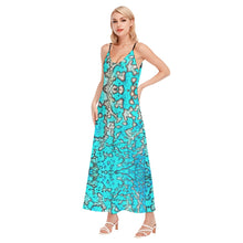 Load image into Gallery viewer, All-Over Print Women&#39;s Sling Dress