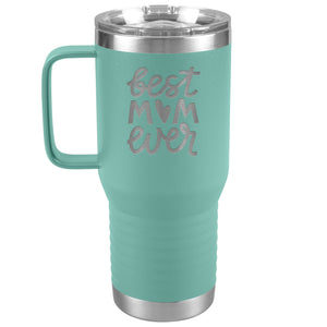 Best Mom Ever Tumbler with Handle