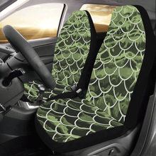 Load image into Gallery viewer, Mermaid Scale Camo Car Seat Covers (Set of 2)