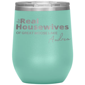 Personalize this The Real Housewives Wine Tumbler