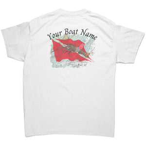 Personalized Boat Name | Fishing Team t-Shirt