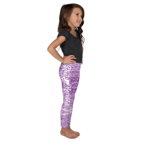 Purple Youth Reel Mermaid Leggings