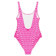 Load image into Gallery viewer, Pink Scale One-Piece Swimsuit