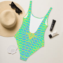 Load image into Gallery viewer, Yellow Tail One-Piece Swimsuit