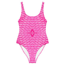 Load image into Gallery viewer, Pink Scale One-Piece Swimsuit