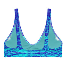 Load image into Gallery viewer, Royal Mermaflage Recyled padded bikini top