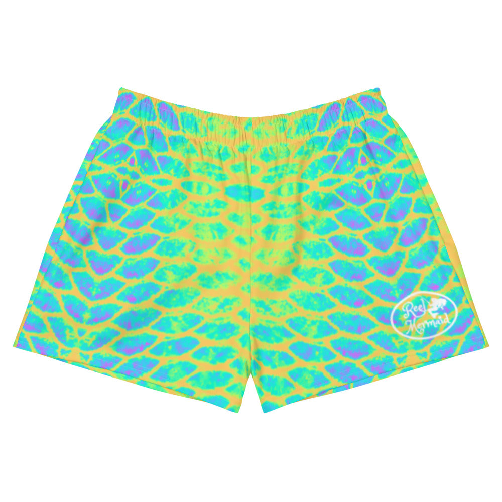 Yellow Tail Women's Athletic Shorts