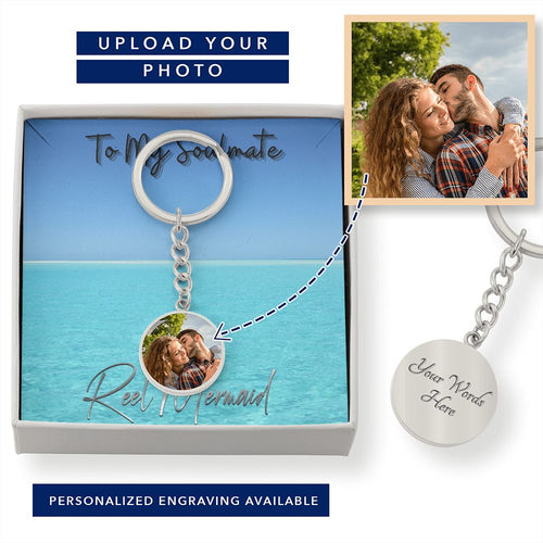 Personalize this Keychain with your Favorite image and message