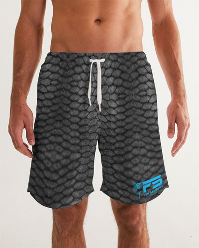 Fin Stalkers Fish Scale Grey Men's Swim Trunk