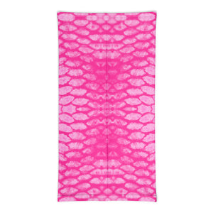 Pink Scale Neck Gaiter/Buff/Scarf/Mask