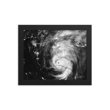 Load image into Gallery viewer, Hurricane Irma Framed poster - Island Mermaid Tribe