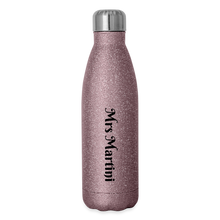 Load image into Gallery viewer, Reel Mermaid Glitter Insulated Stainless Steel Water Bottle - pink glitter